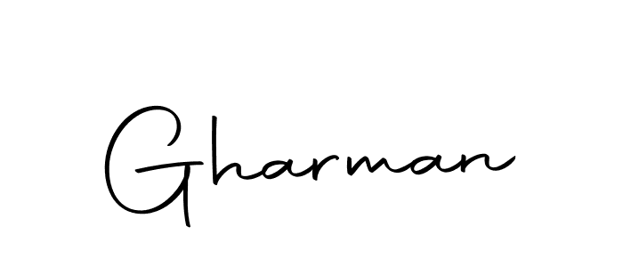 Make a short Gharman signature style. Manage your documents anywhere anytime using Autography-DOLnW. Create and add eSignatures, submit forms, share and send files easily. Gharman signature style 10 images and pictures png