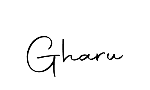 Make a beautiful signature design for name Gharu. Use this online signature maker to create a handwritten signature for free. Gharu signature style 10 images and pictures png