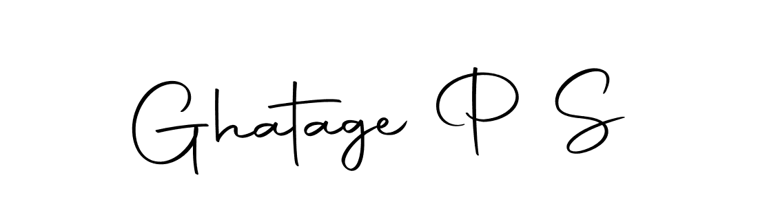 Autography-DOLnW is a professional signature style that is perfect for those who want to add a touch of class to their signature. It is also a great choice for those who want to make their signature more unique. Get Ghatage P S name to fancy signature for free. Ghatage P S signature style 10 images and pictures png
