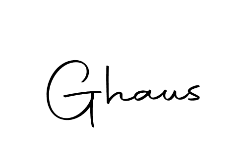 Ghaus stylish signature style. Best Handwritten Sign (Autography-DOLnW) for my name. Handwritten Signature Collection Ideas for my name Ghaus. Ghaus signature style 10 images and pictures png