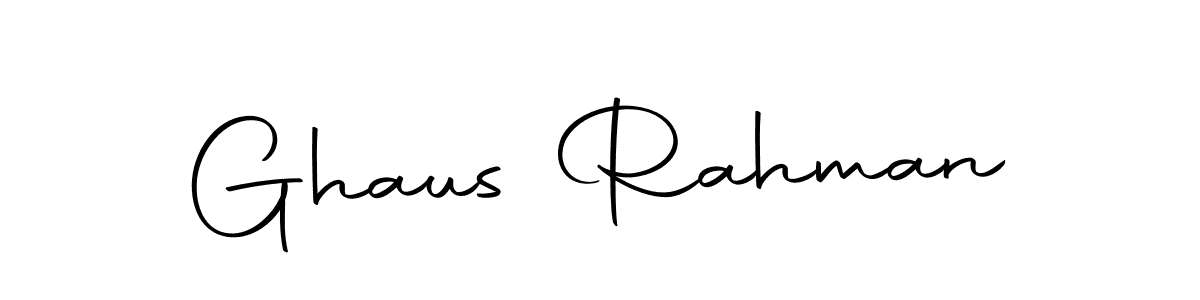 Also we have Ghaus Rahman name is the best signature style. Create professional handwritten signature collection using Autography-DOLnW autograph style. Ghaus Rahman signature style 10 images and pictures png