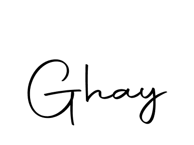 Make a beautiful signature design for name Ghay. With this signature (Autography-DOLnW) style, you can create a handwritten signature for free. Ghay signature style 10 images and pictures png