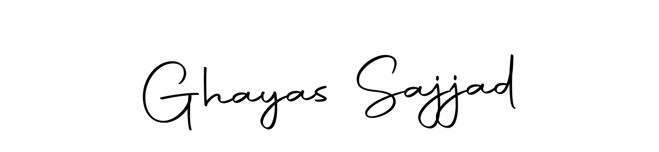 Make a beautiful signature design for name Ghayas Sajjad. Use this online signature maker to create a handwritten signature for free. Ghayas Sajjad signature style 10 images and pictures png