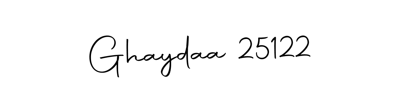 Also we have Ghaydaa 25122 name is the best signature style. Create professional handwritten signature collection using Autography-DOLnW autograph style. Ghaydaa 25122 signature style 10 images and pictures png