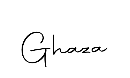 Use a signature maker to create a handwritten signature online. With this signature software, you can design (Autography-DOLnW) your own signature for name Ghaza. Ghaza signature style 10 images and pictures png