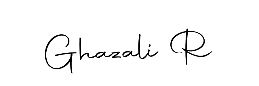 You can use this online signature creator to create a handwritten signature for the name Ghazali R. This is the best online autograph maker. Ghazali R signature style 10 images and pictures png