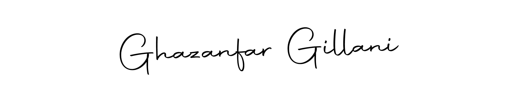 Similarly Autography-DOLnW is the best handwritten signature design. Signature creator online .You can use it as an online autograph creator for name Ghazanfar Gillani. Ghazanfar Gillani signature style 10 images and pictures png