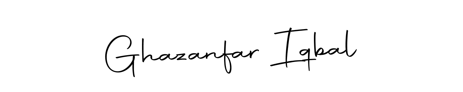 Make a short Ghazanfar Iqbal signature style. Manage your documents anywhere anytime using Autography-DOLnW. Create and add eSignatures, submit forms, share and send files easily. Ghazanfar Iqbal signature style 10 images and pictures png