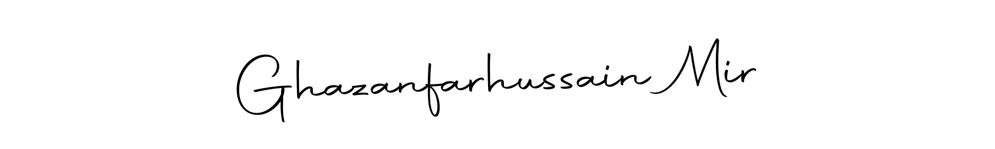 You should practise on your own different ways (Autography-DOLnW) to write your name (Ghazanfarhussain Mir) in signature. don't let someone else do it for you. Ghazanfarhussain Mir signature style 10 images and pictures png