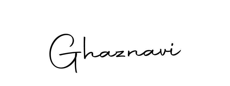 Make a beautiful signature design for name Ghaznavi. With this signature (Autography-DOLnW) style, you can create a handwritten signature for free. Ghaznavi signature style 10 images and pictures png