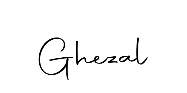 Create a beautiful signature design for name Ghezal. With this signature (Autography-DOLnW) fonts, you can make a handwritten signature for free. Ghezal signature style 10 images and pictures png