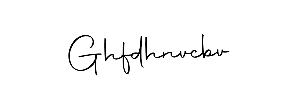 Design your own signature with our free online signature maker. With this signature software, you can create a handwritten (Autography-DOLnW) signature for name Ghfdhnvcbv. Ghfdhnvcbv signature style 10 images and pictures png