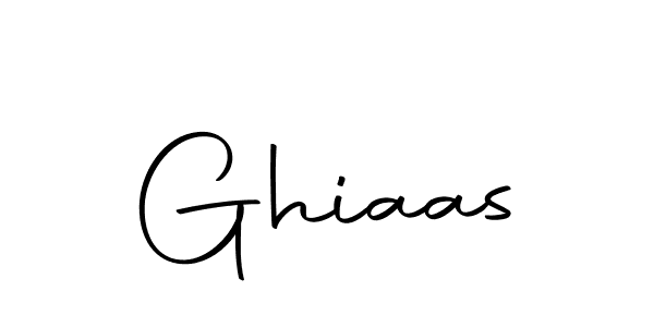 Make a beautiful signature design for name Ghiaas. With this signature (Autography-DOLnW) style, you can create a handwritten signature for free. Ghiaas signature style 10 images and pictures png