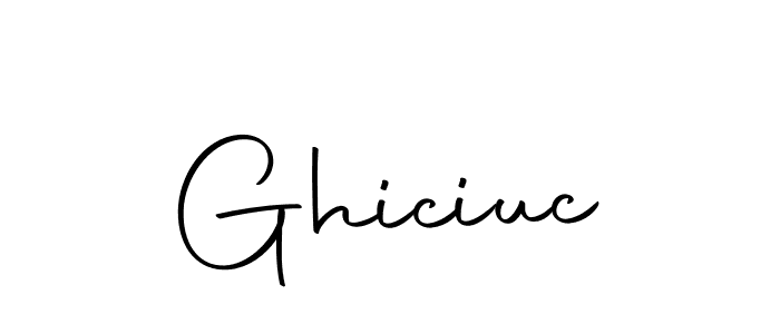 Use a signature maker to create a handwritten signature online. With this signature software, you can design (Autography-DOLnW) your own signature for name Ghiciuc. Ghiciuc signature style 10 images and pictures png