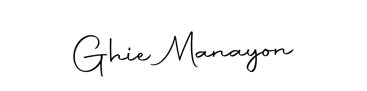 Similarly Autography-DOLnW is the best handwritten signature design. Signature creator online .You can use it as an online autograph creator for name Ghie Manayon. Ghie Manayon signature style 10 images and pictures png