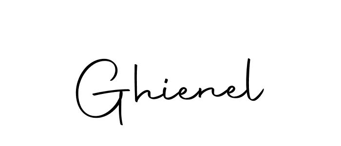if you are searching for the best signature style for your name Ghienel. so please give up your signature search. here we have designed multiple signature styles  using Autography-DOLnW. Ghienel signature style 10 images and pictures png