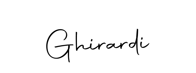 Also we have Ghirardi name is the best signature style. Create professional handwritten signature collection using Autography-DOLnW autograph style. Ghirardi signature style 10 images and pictures png