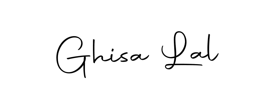 Make a beautiful signature design for name Ghisa Lal. Use this online signature maker to create a handwritten signature for free. Ghisa Lal signature style 10 images and pictures png