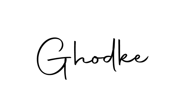 Make a beautiful signature design for name Ghodke. With this signature (Autography-DOLnW) style, you can create a handwritten signature for free. Ghodke signature style 10 images and pictures png