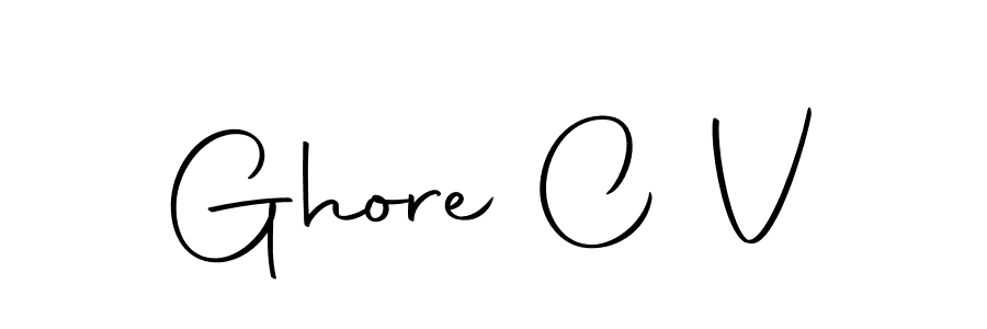 How to Draw Ghore C V signature style? Autography-DOLnW is a latest design signature styles for name Ghore C V. Ghore C V signature style 10 images and pictures png