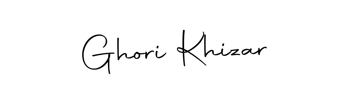 Also we have Ghori Khizar name is the best signature style. Create professional handwritten signature collection using Autography-DOLnW autograph style. Ghori Khizar signature style 10 images and pictures png