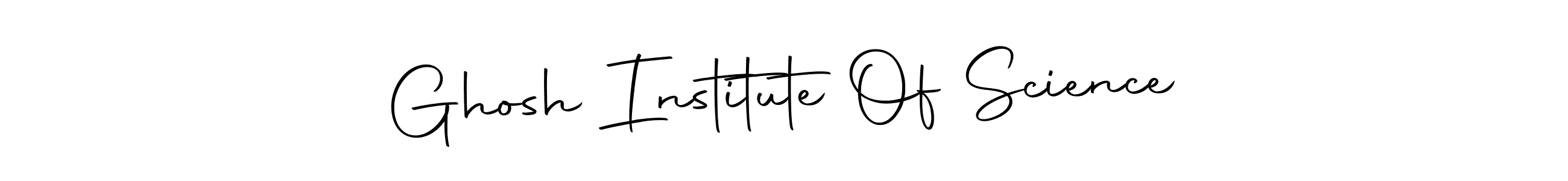 It looks lik you need a new signature style for name Ghosh Institute Of Science. Design unique handwritten (Autography-DOLnW) signature with our free signature maker in just a few clicks. Ghosh Institute Of Science signature style 10 images and pictures png