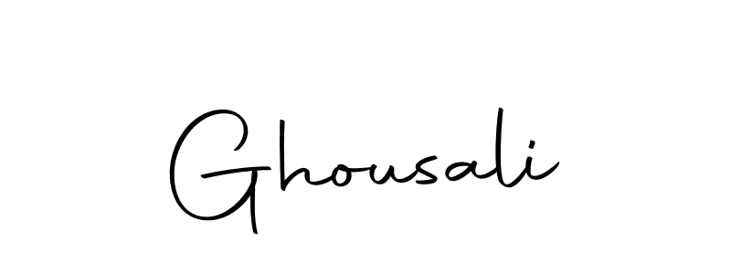 You should practise on your own different ways (Autography-DOLnW) to write your name (Ghousali) in signature. don't let someone else do it for you. Ghousali signature style 10 images and pictures png