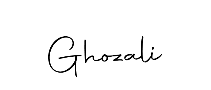 Design your own signature with our free online signature maker. With this signature software, you can create a handwritten (Autography-DOLnW) signature for name Ghozali. Ghozali signature style 10 images and pictures png