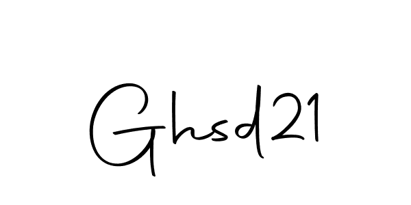 Design your own signature with our free online signature maker. With this signature software, you can create a handwritten (Autography-DOLnW) signature for name Ghsd21. Ghsd21 signature style 10 images and pictures png