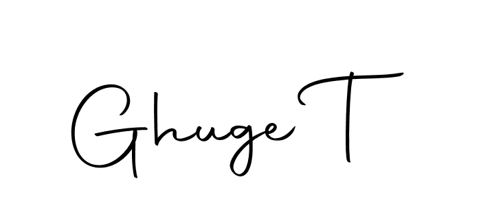 Similarly Autography-DOLnW is the best handwritten signature design. Signature creator online .You can use it as an online autograph creator for name Ghuge T. Ghuge T signature style 10 images and pictures png