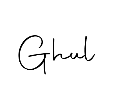 Ghul stylish signature style. Best Handwritten Sign (Autography-DOLnW) for my name. Handwritten Signature Collection Ideas for my name Ghul. Ghul signature style 10 images and pictures png