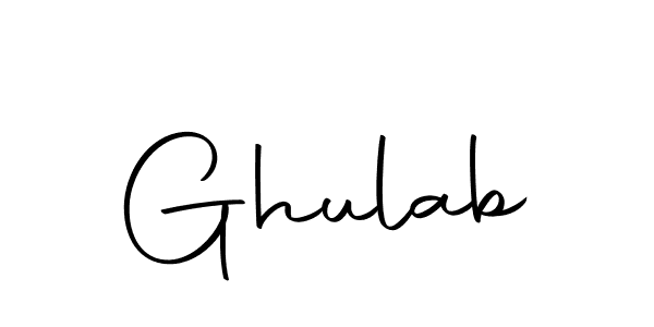 How to Draw Ghulab signature style? Autography-DOLnW is a latest design signature styles for name Ghulab. Ghulab signature style 10 images and pictures png