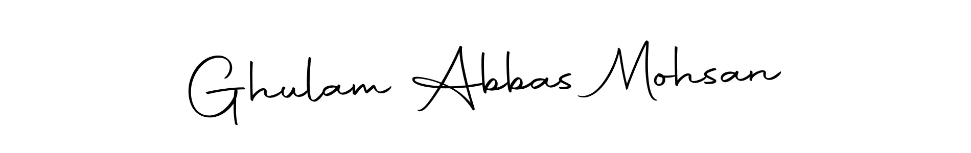 Check out images of Autograph of Ghulam Abbas Mohsan name. Actor Ghulam Abbas Mohsan Signature Style. Autography-DOLnW is a professional sign style online. Ghulam Abbas Mohsan signature style 10 images and pictures png