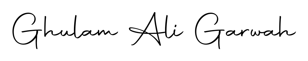 A timeless handwritten aesthetic for Ghulam Ali Garwah. The Autography-DOLnW font gives your signature a handcrafted feel with natural curves. Ghulam Ali Garwah signature style 10 images and pictures png