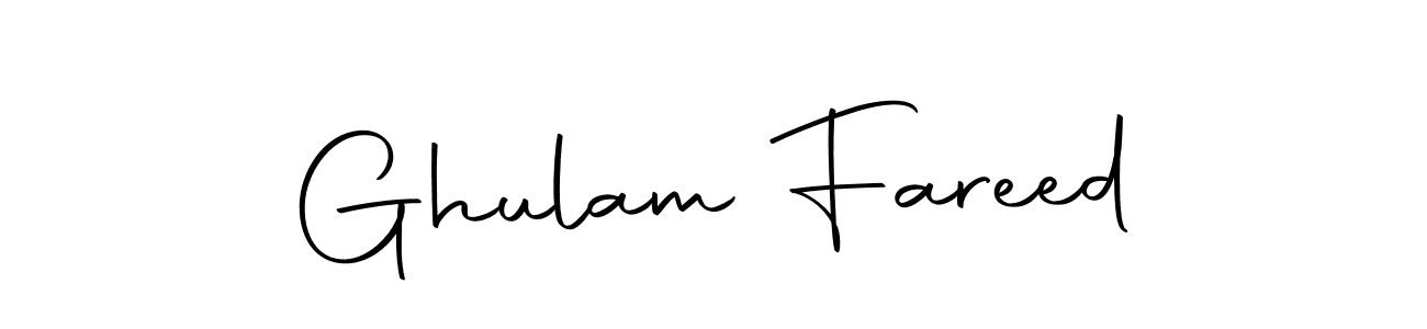 Also we have Ghulam Fareed name is the best signature style. Create professional handwritten signature collection using Autography-DOLnW autograph style. Ghulam Fareed signature style 10 images and pictures png