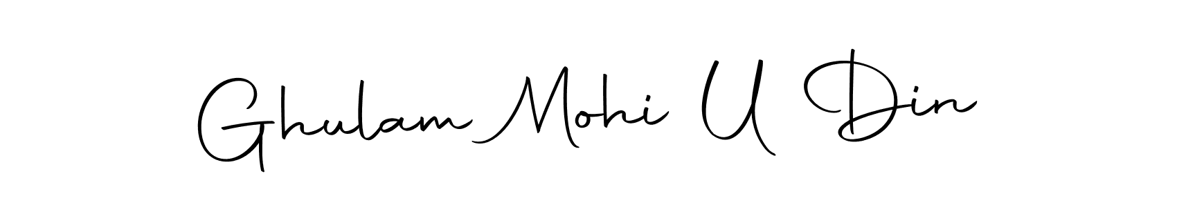 Once you've used our free online signature maker to create your best signature Autography-DOLnW style, it's time to enjoy all of the benefits that Ghulam Mohi U Din name signing documents. Ghulam Mohi U Din signature style 10 images and pictures png