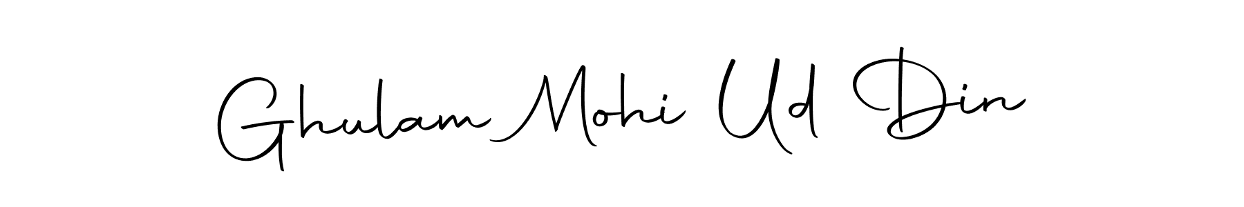 Also You can easily find your signature by using the search form. We will create Ghulam Mohi Ud Din name handwritten signature images for you free of cost using Autography-DOLnW sign style. Ghulam Mohi Ud Din signature style 10 images and pictures png