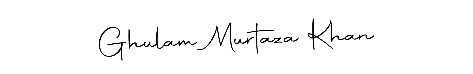 It looks lik you need a new signature style for name Ghulam Murtaza Khan. Design unique handwritten (Autography-DOLnW) signature with our free signature maker in just a few clicks. Ghulam Murtaza Khan signature style 10 images and pictures png