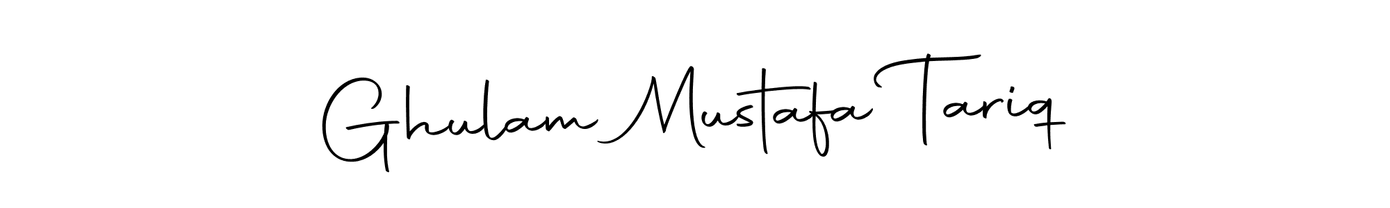 Make a beautiful signature design for name Ghulam Mustafa Tariq. With this signature (Autography-DOLnW) style, you can create a handwritten signature for free. Ghulam Mustafa Tariq signature style 10 images and pictures png