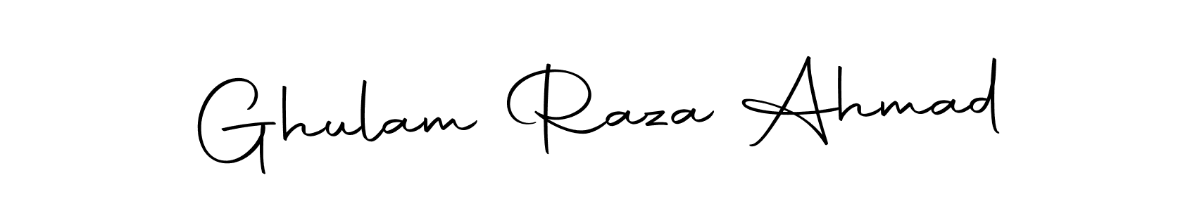 if you are searching for the best signature style for your name Ghulam Raza Ahmad. so please give up your signature search. here we have designed multiple signature styles  using Autography-DOLnW. Ghulam Raza Ahmad signature style 10 images and pictures png