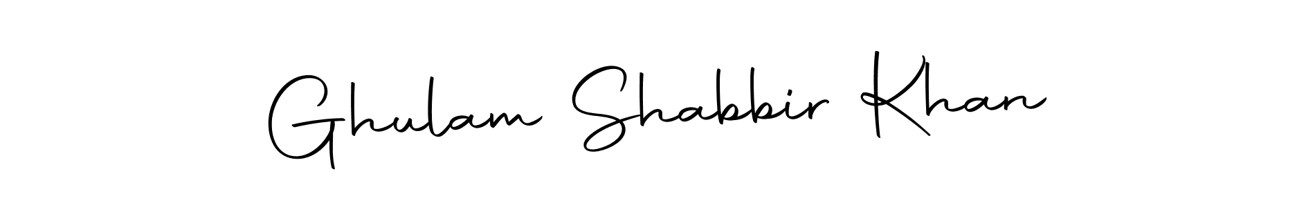 Similarly Autography-DOLnW is the best handwritten signature design. Signature creator online .You can use it as an online autograph creator for name Ghulam Shabbir Khan. Ghulam Shabbir Khan signature style 10 images and pictures png