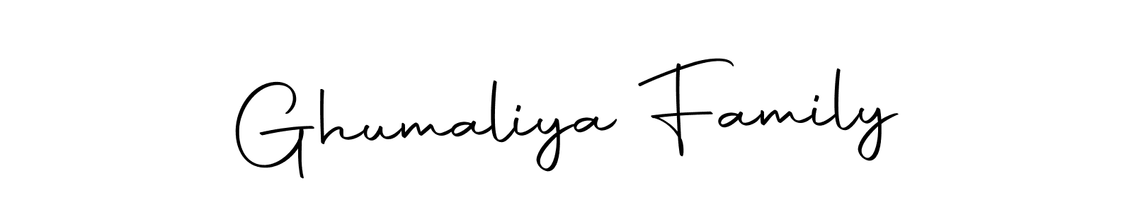 You should practise on your own different ways (Autography-DOLnW) to write your name (Ghumaliya Family) in signature. don't let someone else do it for you. Ghumaliya Family signature style 10 images and pictures png