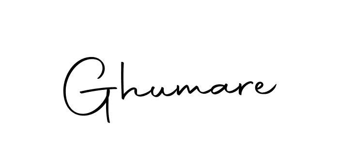 Ghumare stylish signature style. Best Handwritten Sign (Autography-DOLnW) for my name. Handwritten Signature Collection Ideas for my name Ghumare. Ghumare signature style 10 images and pictures png