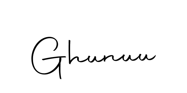 Ghunuu stylish signature style. Best Handwritten Sign (Autography-DOLnW) for my name. Handwritten Signature Collection Ideas for my name Ghunuu. Ghunuu signature style 10 images and pictures png