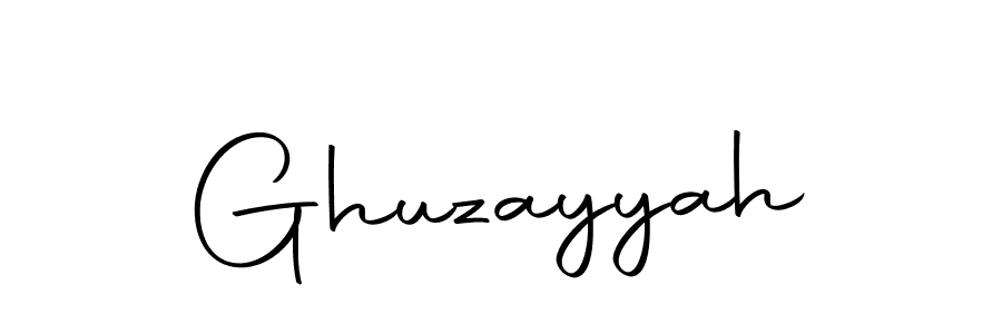 You should practise on your own different ways (Autography-DOLnW) to write your name (Ghuzayyah) in signature. don't let someone else do it for you. Ghuzayyah signature style 10 images and pictures png