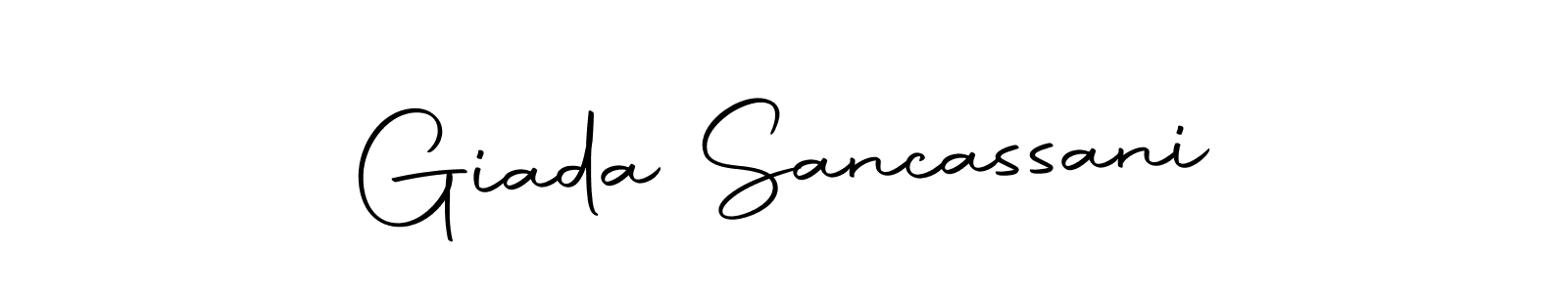 Here are the top 10 professional signature styles for the name Giada Sancassani. These are the best autograph styles you can use for your name. Giada Sancassani signature style 10 images and pictures png