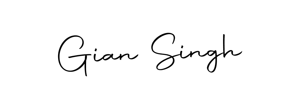 How to make Gian Singh name signature. Use Autography-DOLnW style for creating short signs online. This is the latest handwritten sign. Gian Singh signature style 10 images and pictures png