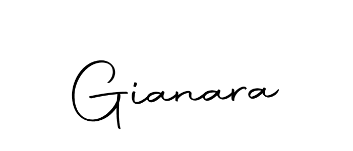 You should practise on your own different ways (Autography-DOLnW) to write your name (Gianara) in signature. don't let someone else do it for you. Gianara signature style 10 images and pictures png