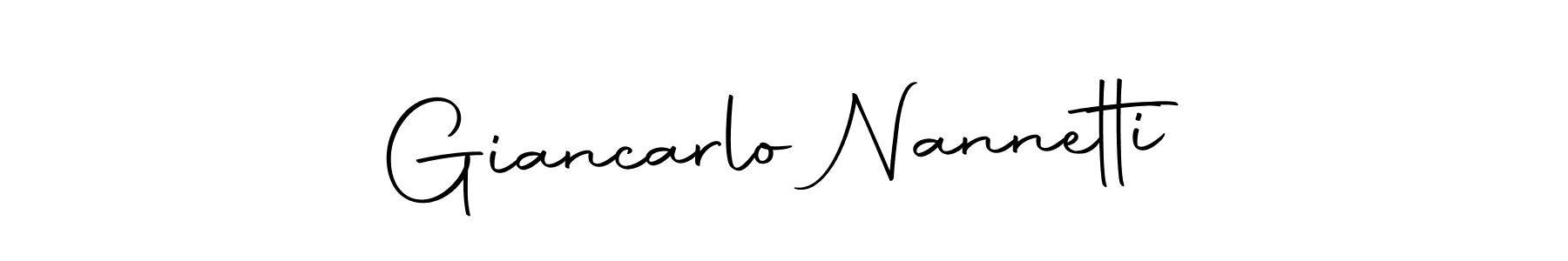 You can use this online signature creator to create a handwritten signature for the name Giancarlo Nannetti. This is the best online autograph maker. Giancarlo Nannetti signature style 10 images and pictures png
