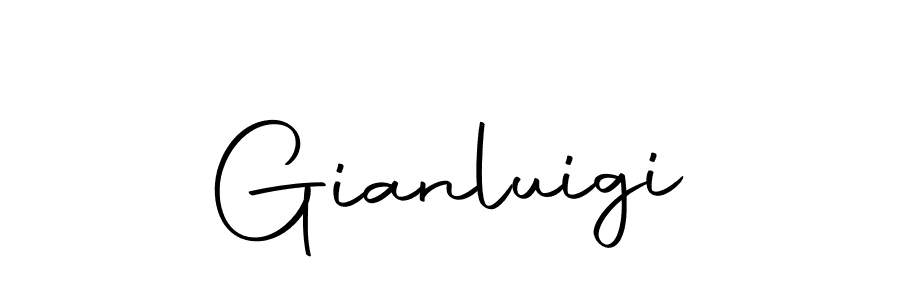 Use a signature maker to create a handwritten signature online. With this signature software, you can design (Autography-DOLnW) your own signature for name Gianluigi. Gianluigi signature style 10 images and pictures png